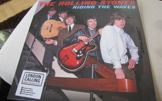 Rolling Stones riding the waves lp väri nroitu 180 gr
