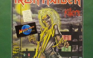 IRON MAIDEN - KILLERS - GER 1981 1ST. PRESS EX+/EX LP