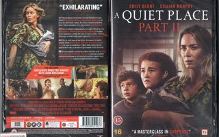 quiet place part 2	(73 185)	UUSI	-FI-	DVD			emily blunt	2021