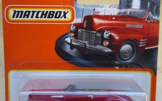 Cadillac Series 62 Convertible Coupe 1941 Red Matchbox 1:64