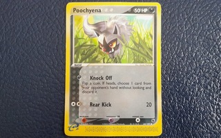 Poochyena 64/109 2003 Pokemon kortti