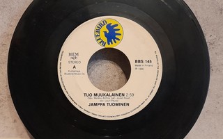JAMPPA TUOMINEN Tuo muukalainen/Ystävälle BBS 145 1986 Suomi