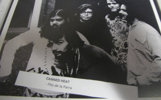 CANNED HEAT B/W PROMOKUVA DE LA PARRAN NIMMARILLA