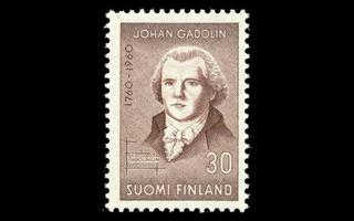 519 ** Johan Gadolin (1960)