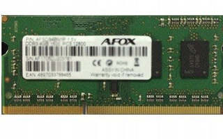 AFOX SO-DIMM DDR3 4G 1333MHZ MICRON SIRU LV 1 35V