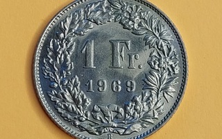 Sveitsi 1 Fr 1969