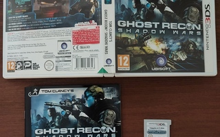 Ghost Recon: Shadow Wars Nintendo 3DS peli