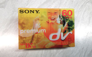 Mini DV, videokasetti,  Sony  digital video 60