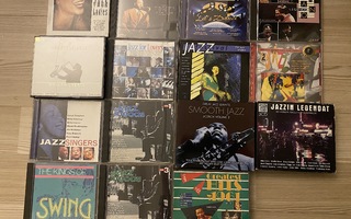 15 x CD Pääosin Jazz-levyjä