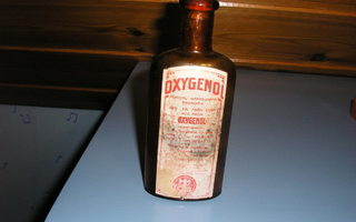 Vanha Oxygenol-pullo