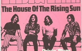 FRIJID PINK: The House Of The Rising Sun / Drivin' Blues  7"