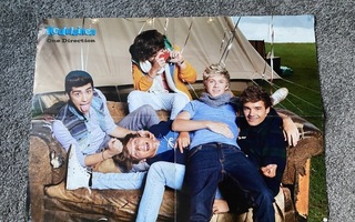 One Direction juliste + kansikuva + lehtijuttua