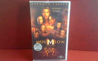 VHS: Muumion Paluu / The Mummy Returns (Brendan Fraser 2000)