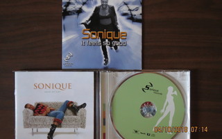 Sonique: Hear My Cry CD + It feels so good CDS