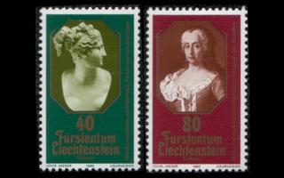 Liechtenstein 741-2 ** Europa (1980)