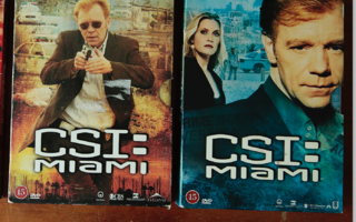 CSI Miami Kausi 4 ja 5 DVD