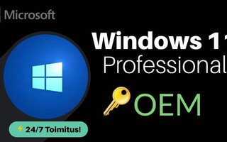 Windows 11 Professional OEM lisenssiavain