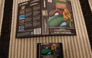 Turtles Tournament Fighters, Boxed, Mega Drive