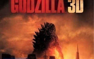Godzilla 3D/2D Combo (2Levyä)(A,B,C)(Blu-Ray)