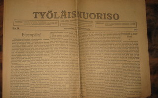 Sanomalehti  Työläisnuoriso11.5.1917