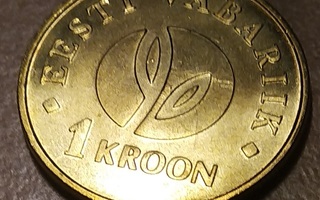 Eesti Viro 1 Kroon 2008 UNC