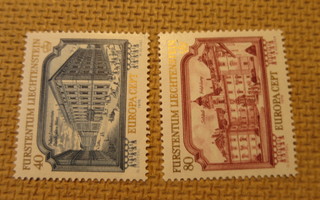 Liechtenstein 1978: Europa - rakennuksia