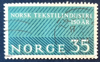 Norja 1963  Tekstiiliteollisuus 150 v, 35 ö  o