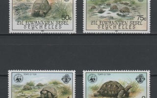 (S1840) SEYCHELLES - ZIL ELWANNYEN SESEL, 1985 (WWF). MNH**