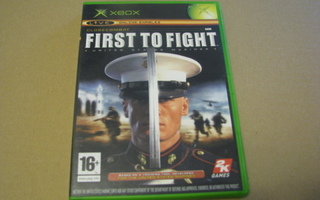 FIRST TO FIGHT ( xbox-peli )