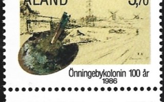 Åland 1986 Önningeby 100 v välilöpari  ** LaPe 019