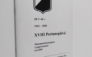 JR 5 60v. 1941-2001 XVIII perinnepäivä
