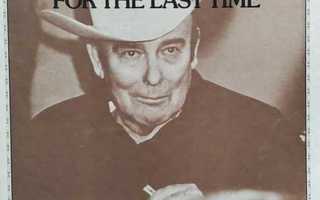 BOB WILLS AND HIS TEXAS PLAYBOYS - FOR THE LAST TIME 2-LP