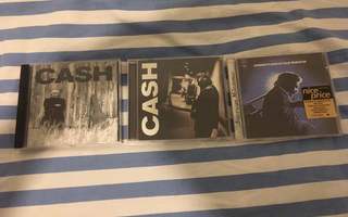 JOHNNY CASH: 3 klassikko CD:tä (San Quentin, American III, U