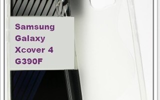 Samsung Xcover 4 - Läpinäkyvä geelikuori & s-kalvo #23293