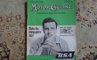 Motor Cycling  november -56 , Maico