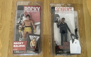 Rocky ja Scarface figuurit