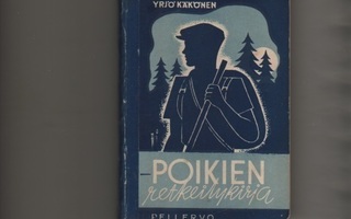 Käkönen: Poikien retkeilykirja, Pellervo-seura 1948, sid, K3