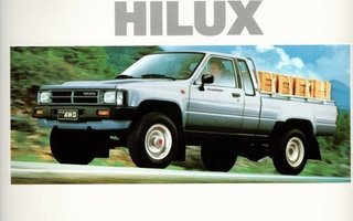 Toyota Hilux -esite, 1987