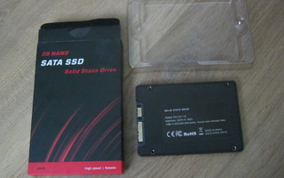 120gb SSD SATA3 kovalevy sis. postikulut