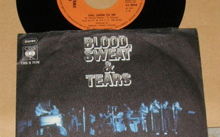 Blood Sweat & Tears - Lisa, listen to me - 7'' single