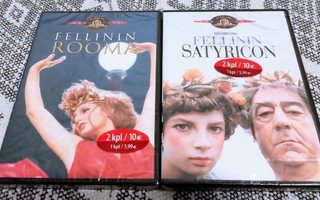 Fellinin Rooma ja Fellinin Satyricon - DVD