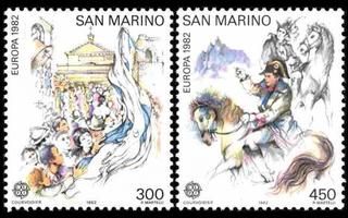 San Marino 1249-50 ** Europa (1982)