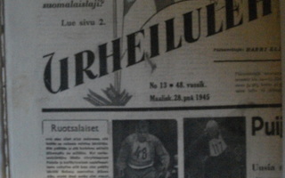 Suomen Urheilulehti Nro 13/1945 (25.2)