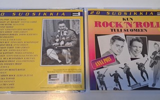 20 SUOSIKKIA Kun Rock 'n' roll tuli Suomeen 1 1996