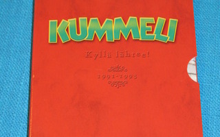 Dvd - KUMMELI Kyllä lähtee 1991 - 1993 Tupla-Dvd