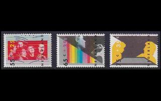 Alankomaat 1307-9 ** Voor het Kind kulttuuri (A-C-C) (1986)