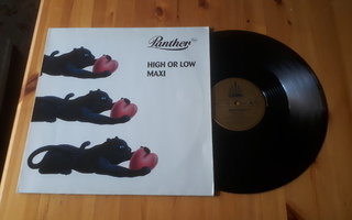 Panther Rex - High Or Low 12" 1985 Synth-pop, Disco