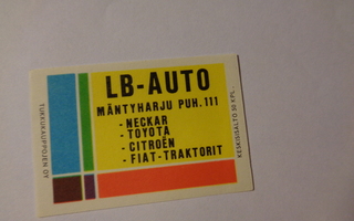 TT-etiketti LB-auto, Mäntyharju