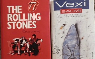 The Rolling Stones:Omin sanoin/Vexi Salmi:Siniset mokkakengä