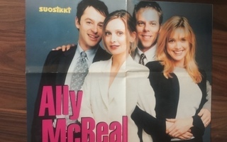 Ally McBeal ja Kirsten Dunst julisteet